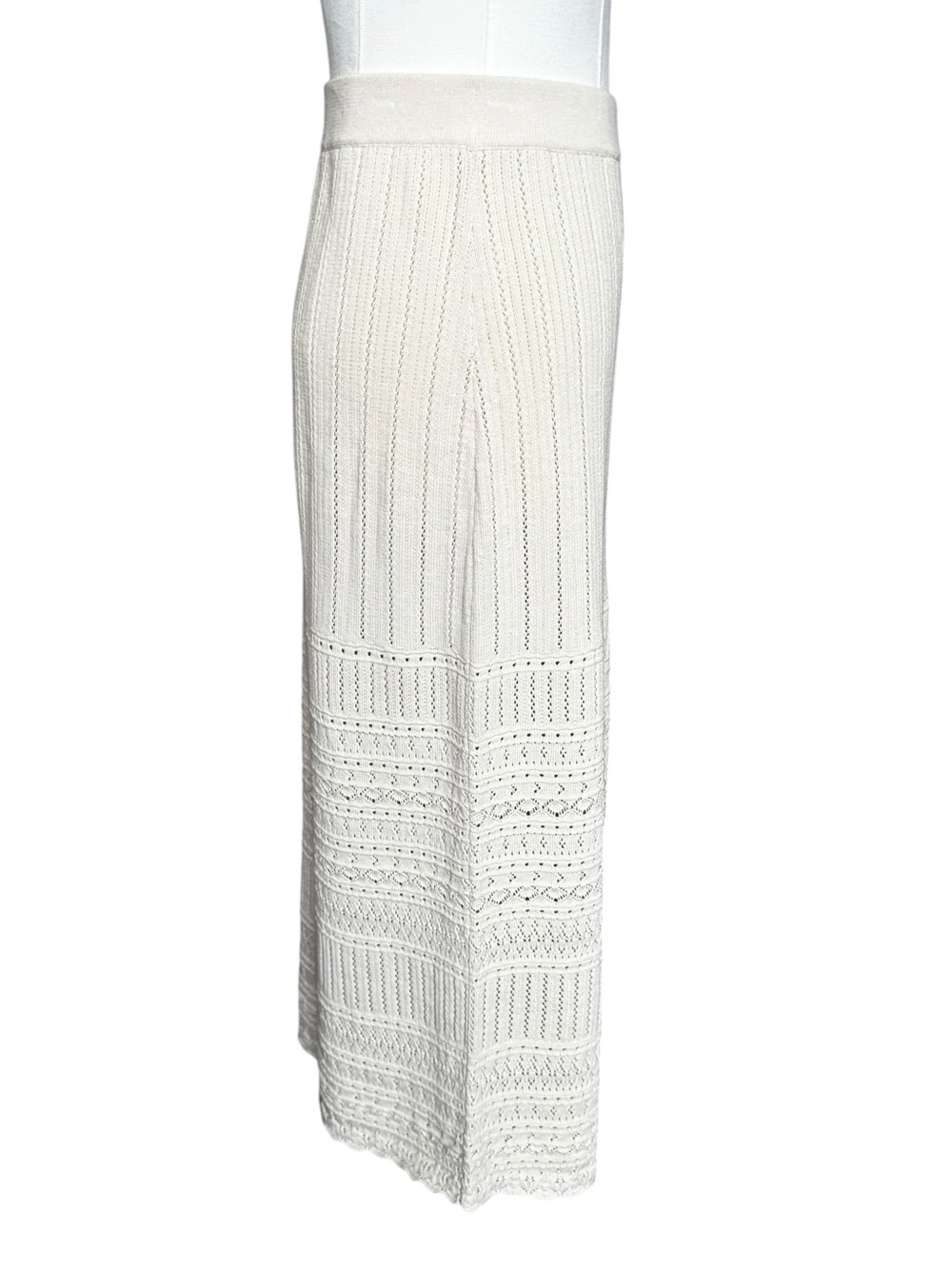 Sézane BELLINA MIDI Skirt in Beige Small - Picture 7 of 11